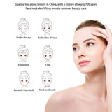 New Stainless Steel Gua Sha Scraper Heart Shape Universal Face Massager Guasha Massage Tool for Facial Beauty Eye Massage