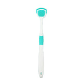 1/4pcs Tongue Cleaners Adult Kids Reusable Silicone Tongue Scraper Brush Washable Tongue Cleaning Tool Fresh Breath Oral Hygiene