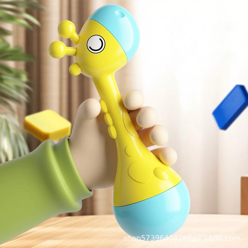 Baby Teething Toys Silicone Chew Teether Teethers for Babies Development Baby Rattle Newborn Infant Sensory Baby Toys 0-3-6-12 M