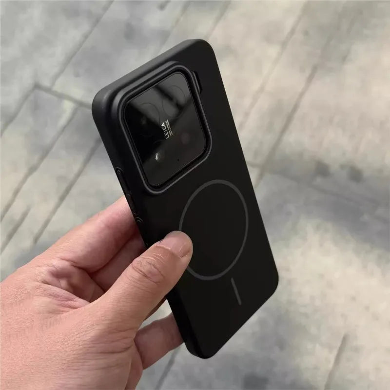 Luxury Magnetic Hard Case for Xiaomi Mi 13 14 14T 15 Ultra Redmi Note 13R 14 Pro Poco F5 F6 F7 For Magsafe Wireless Charge Cover