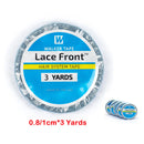 0.8/1cm * 3 jardas super cabelo azul fita adesiva dupla face sistema de cabelo fita para extensão de cabelo/peruca de renda/peruca masculina