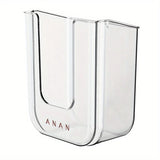 Wall-Mounted Wet Wipe Dispenser, Self-Adhesive Plastic Holder, with Large Opening, for Bathroom Tissue Storage Box Organizer