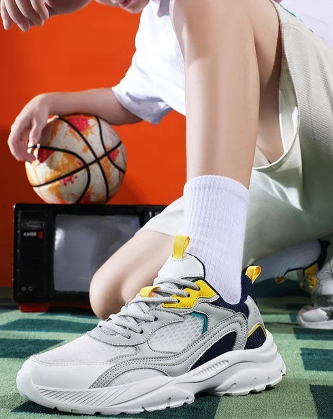 Tennis Deals Sports Shoes for Men Cushioned Insole Designer Unisex Athletic Jump Walking Man Casual Sneaker Mesh Upper Outdoor