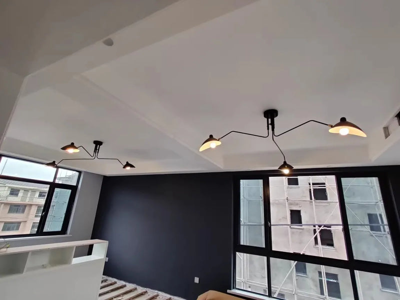 Modern Creative Spider Grabbing Pendant Light Personalized and Simple Living Room LED Ceiling Lamp Bedroom and Study Light