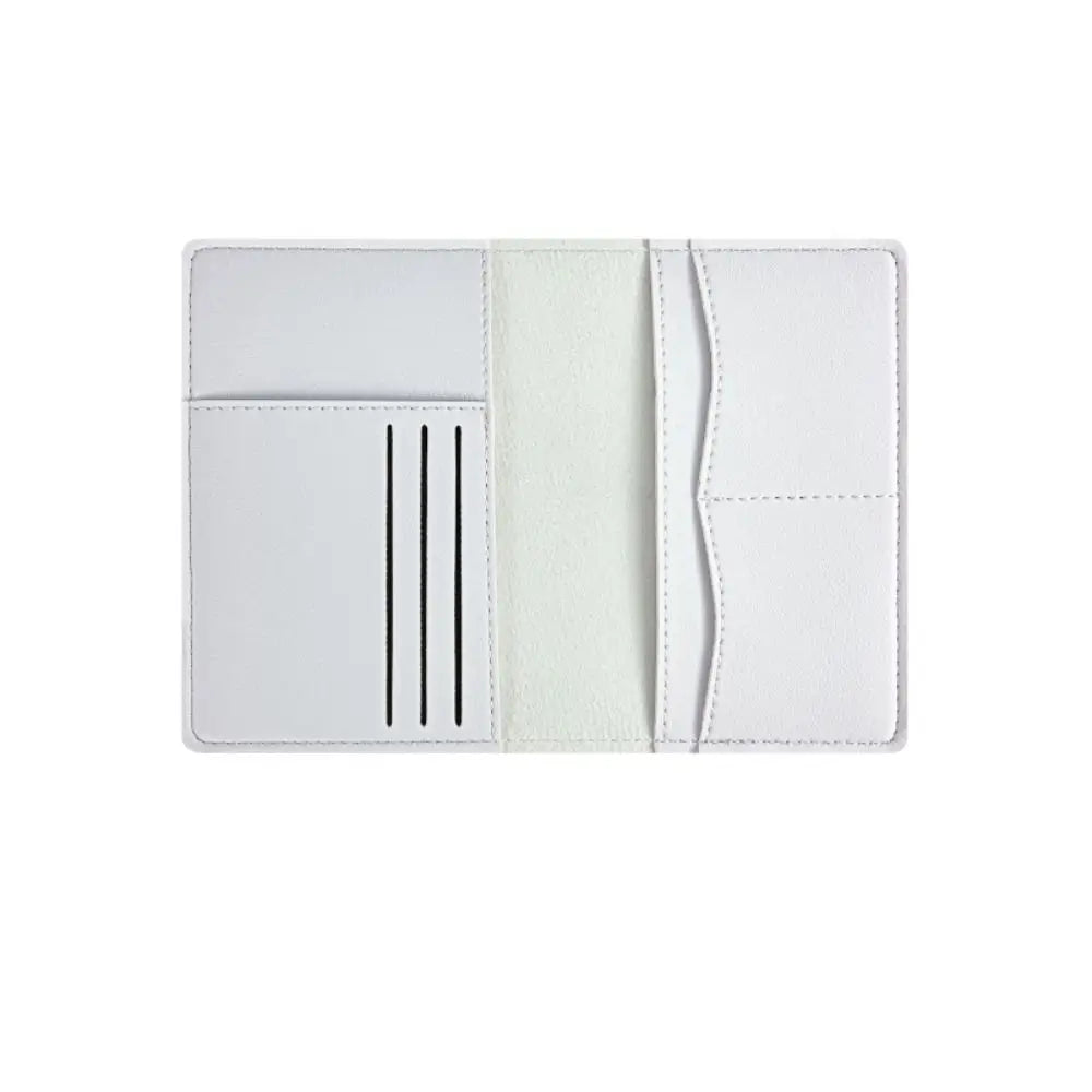 New Travel PU Passport Cover High-capacity Multiple Card Slots Passport Bag Ticket Holder Bussiness Passport Protective Cover