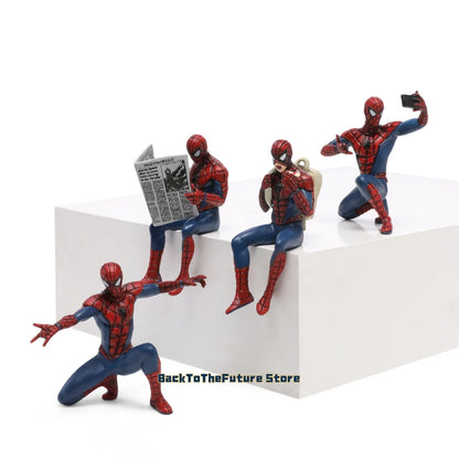 Hasbro Marvel Spider Man Superhero Spiderman 7-9cm Action Figure Spider-Man Anime Collection Mini Toys Model Children Gift