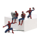 Hasbro Marvel Spider Man Superhero Spiderman 7-9cm Action Figure Spider-Man Anime Collection Mini Toys Model Children Gift