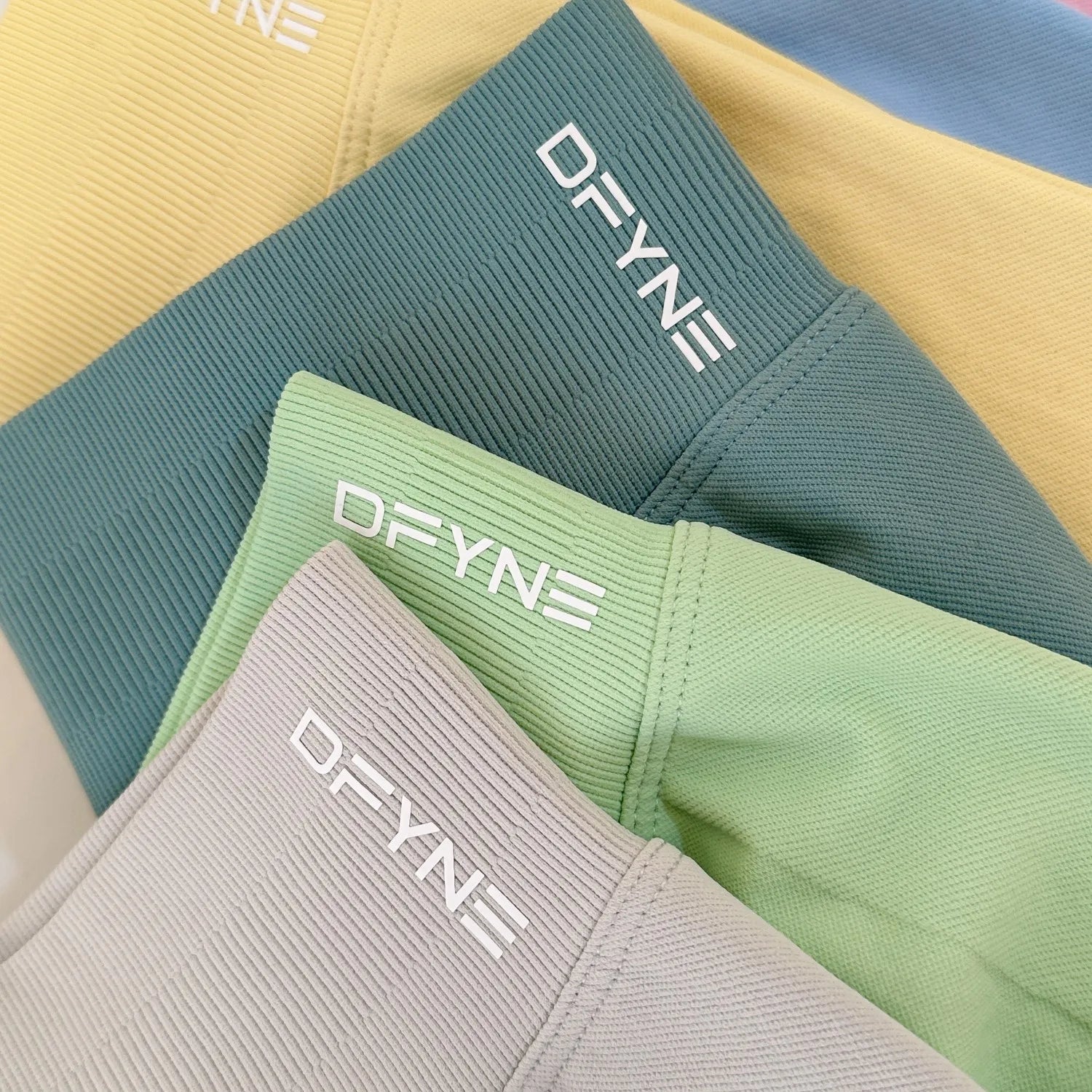 Mallas Dfyne Impact para mujer, sin costuras, para yoga, con efecto push up, para gimnasio, fitness y deportes