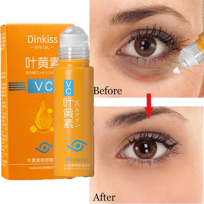 Suero de ojos antiojeras con retinol, antiarrugas, reafirmante, elimina bolsas, atenúa líneas finas, blanquea e ilumina. Cuidado de ojos coreano.