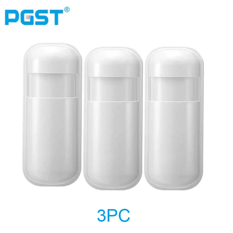 PGST-92R Home wireless motion sensor, 433MHz miniature infrared PIR detector, independent alarm, 433MHz, suitable for GP-103 107