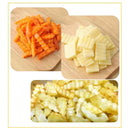 Stainless Steel Potato Knife Wave Shaped French Fries Potato Chip Slicer Carrot Fancy Vegetable Cutter Kitchen Accessories