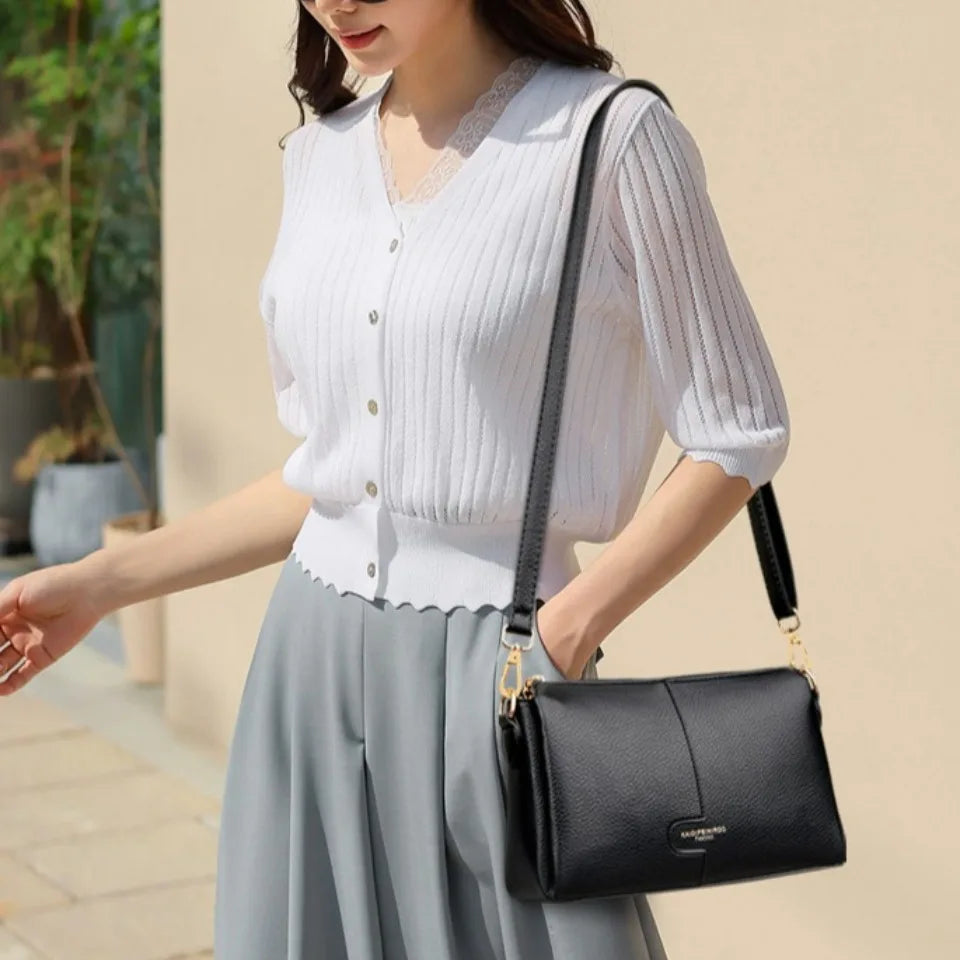 Genuine Brand Luxury Handbags Women Bags Designer Top Quality Soft Leather Shoulder Bags for Women Crossbody Bag Handbags Summer