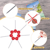 300Pcs/Box Push Pin Home Office School Notice Board Drawing Paper Photo Wall Studs Supplies Kids Children Adults