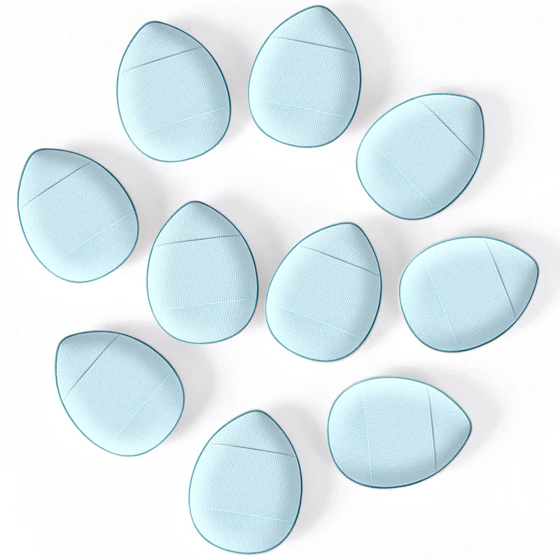 5/10/20Pcs Mini Finger Sponge Puff For Makeup Foundation Powder Detail Face Concealer Cream Blend Cosmetic Sponges Accessories