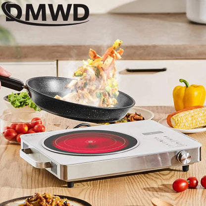 Household Electric Induction Cooker 3500W Infrared Heating Furnace Intelligent Hot Pot Stove Ceramic Induction Cooktop Stove