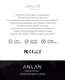 ANLAN Beard Hair Straightening Brush Hot Heated Comb Men Beard Multifunctional Straightener Ceramic Comb Quick Hair Styler