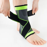 Ankle Protector Sports Gym Accessories Men Women Sports Wrap Compression Basketball Ankle Support Running Knitted Ankle Brace