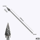 Extra Long 100mm Rotary Rasp File Carving Grinder Abrasive Tools Carbide Burr Alloy Bits Milling Cutter Drill For Metal Wook