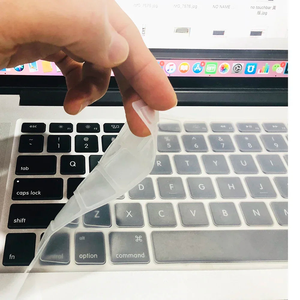 Keyboard cover for Apple Macbook pro13/16/15 Air13 inch All series Laptop silicone Case Clear Protector Skin A2941 A2442 A3113