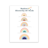 INSIDE OUT Mental Health Poster Kids Feelings Emotions Art Print Canvas Painting School Counselor Office Decor Psychologist Gift