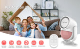 CPVAN Motion Detector for Home Burglary Security Protection Wireless Motion Sensor with Door Sensor Alarm and Remote Control
