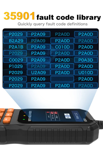 V520 v309  New OBD2 Scanner Professional Auto Engine System Lifetime Free Automotive DTC Lookup Code Reader Car Diagnostic Tool