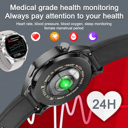 Original 2025 New For HUAWEI GPS Smart Watch Men Bluetooth Call NFC Access Heart Rate 300mAh IP68 Waterproof Smartwatch For IOS