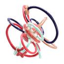 Baby Teething Toys Silicone Chew Teether Teethers for Babies Development Baby Rattle Newborn Infant Sensory Baby Toys 0-3-6-12 M