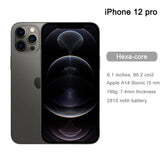 Original Unlocked Apple iPhone 12 Pro Face ID 5G Hexa-core 6GB RAM 128/256GB ROM 12MP 6.7'' 3687mAh IOS14 NFC Smartphone