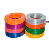 Flexible Neon Light 1M/2M/3M/5M EL Wire Led Neon Dance Party Atmosphere Decor Lamp RopeTube Waterproof Multicolor Led Strip Red