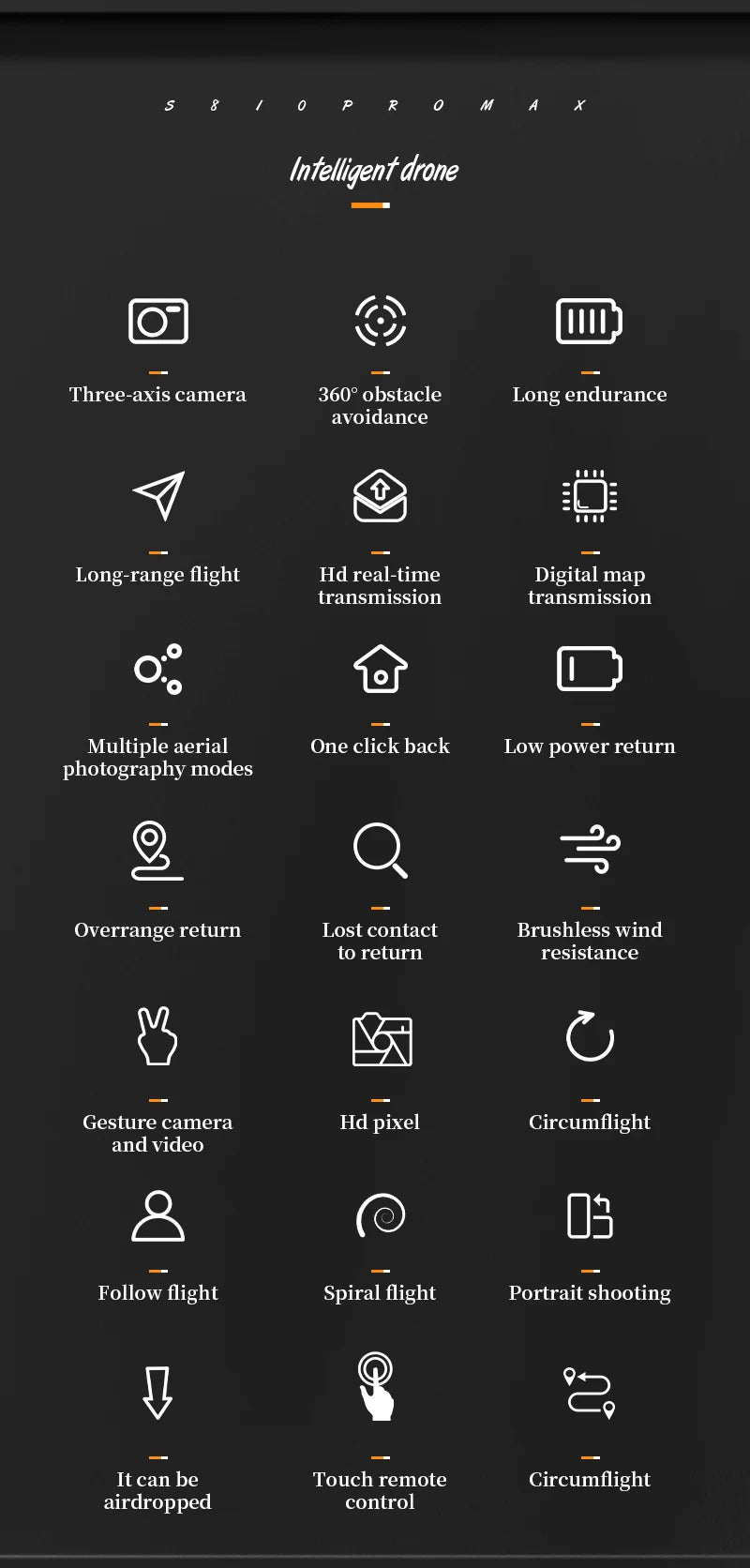 KF104 / KF104MAX2 Professional Drone With 4K Camera 3-Axis Gimbal WIFI 360 Obstacle Avoidance Touch Screen FPV Brushless RC Dron