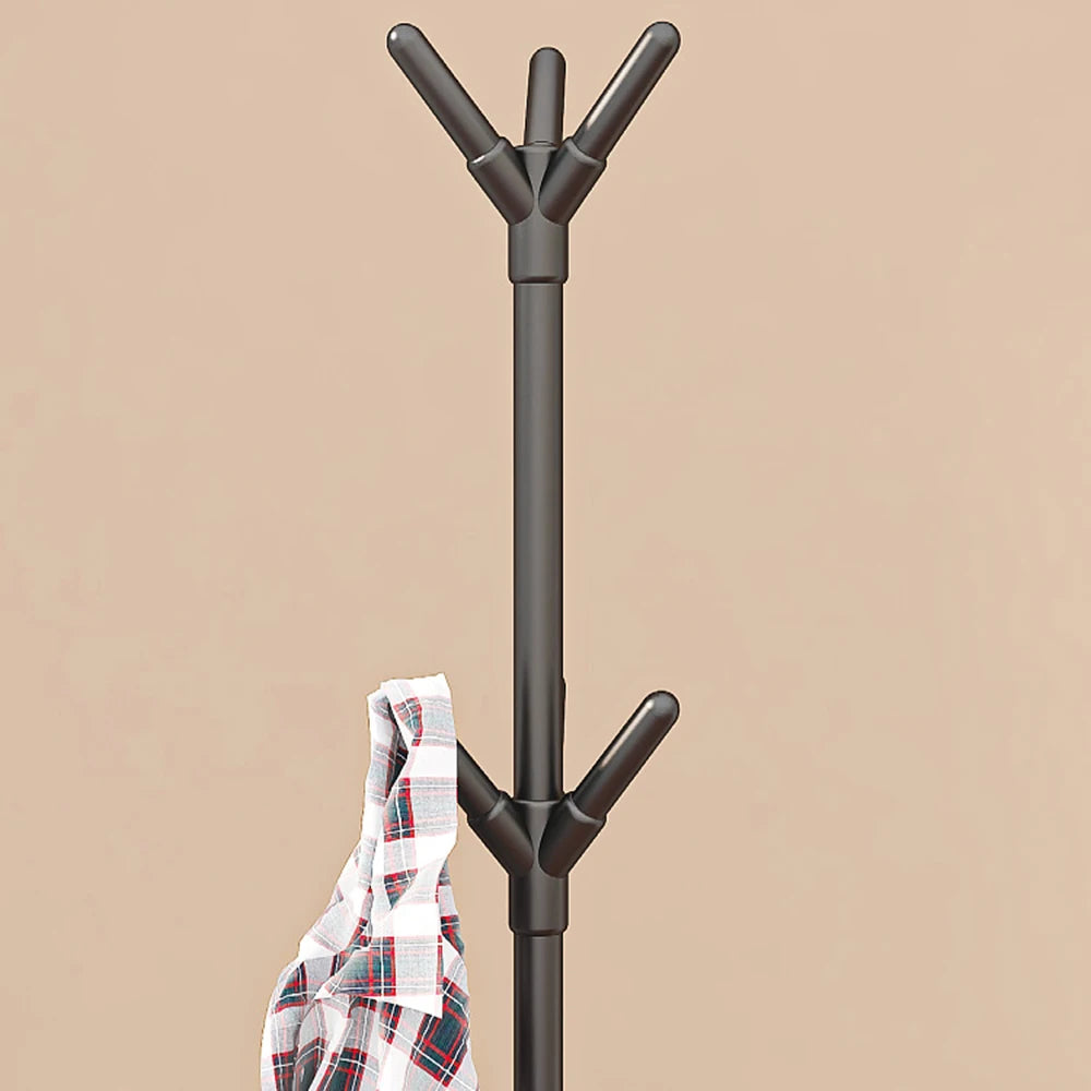 Perchas irregulares de suelo fáciles de montar, perchas de hierro forjado para oficina, perchas verticales para dormitorio, perchas creativas para vestíbulo