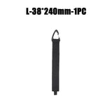 Organizador de cables con hebilla triangular para la gestión de cables de alimentación, nailon, correas resistentes para cables, mangueras, organizador para coche, 10 unidades 