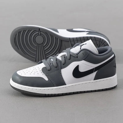 Zapatillas Nike AJ1 para niños grandes, zapatillas de baloncesto informales Air Jordan 1, zapatillas deportivas para jóvenes, 553560-152