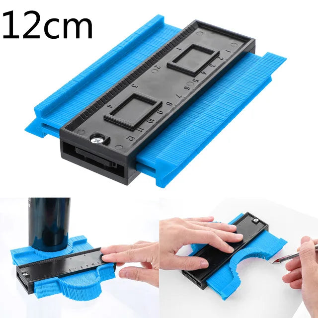 Profile Duplication Gauge Shape Gauge Duplicator Plastic Contour Copy Duplicator Magic Measuring Tool For Woodworking Tool