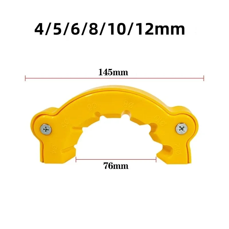 Multipurpose Drill Bit Grinding Sharpener Polishing Grinding Tool 125mm Angle Grinder Powered Tool Parts For 2-13mm Drill Bits