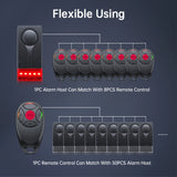 Extractme 108dB Anti-Theft Alarm Wireless Vibration Alarm with Remote Control Door and Window Alarm Car Alarm Security System