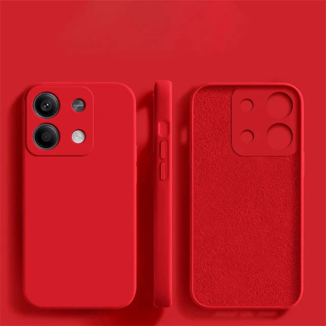 Redmi Note 13 Pro Plus 5G Case Luxury Liquid Silicone Phone Case For Xiaomi Redmi Note 13 Note13 Pro Plus Shockproof Soft Cover