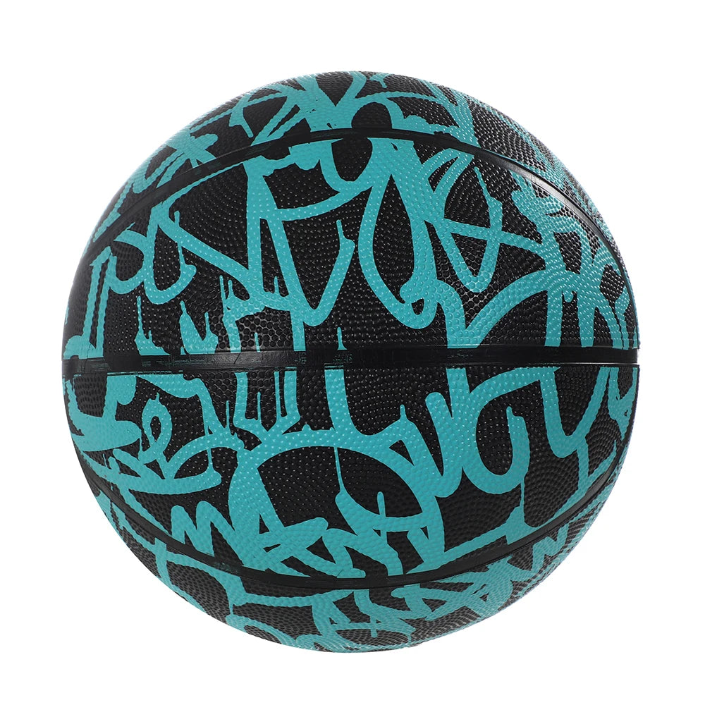 Basketball Rubber Basketball Size 7 Outdoor Cement Court Training Sports Ball For Adults Youth Professional Game Equipment
