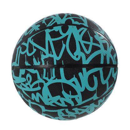 Basketball Rubber Basketball Size 7 Outdoor Cement Court Training Sports Ball For Adults Youth Professional Game Equipment