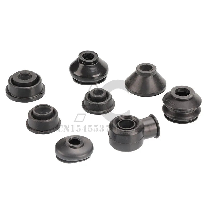 4pcs Universal Ball Joint Turn Rods Rubber Boot Dust Cover Replacement Control Arm Protector Car Suspension Steering Accessories