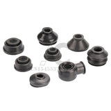 4pcs Universal Ball Joint Turn Rods Rubber Boot Dust Cover Replacement Control Arm Protector Car Suspension Steering Accessories