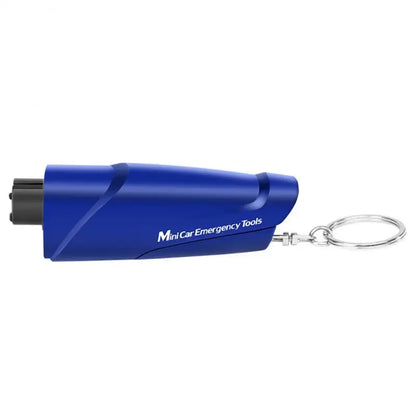Martillo de emergencia para coche, de aleación, multifunción, rompecristales de emergencia, cortador de cinturón de seguridad, llavero, herramienta de autorrescate.