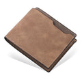 Men's Wallet Leather Billfold Slim Hipster Cowhide Credit Card/ID Holders Inserts Coin Purses Luxury Business Foldable Wallet