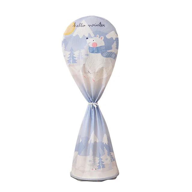 Washable Floor Fan Cover, Waterproof, Dustproof, Standing, Round, Electric, Protective, Household, Universal, Storage 