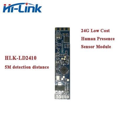 Módulo de Movimento Sensor Radar Pressão Humana, HLK-LD2410C, LD2410, LD2420, LD2410S, 24GHz, mmWave, 5m, Novo