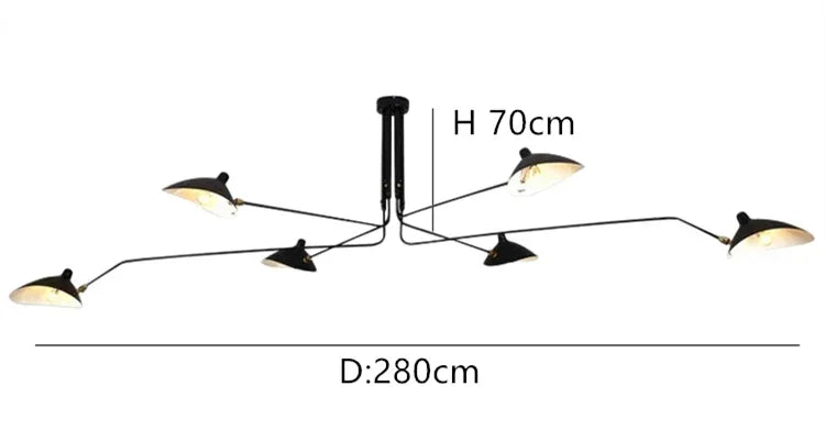 Modern Creative Spider Grabbing Pendant Light Personalized and Simple Living Room LED Ceiling Lamp Bedroom and Study Light