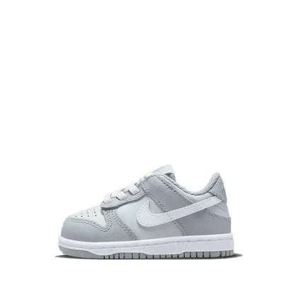 Nike Dunk Sapatos infantis casuais, confortáveis, antiderrapantes, com absorção de choque, resistentes ao desgaste e cano baixo para bebês e crianças