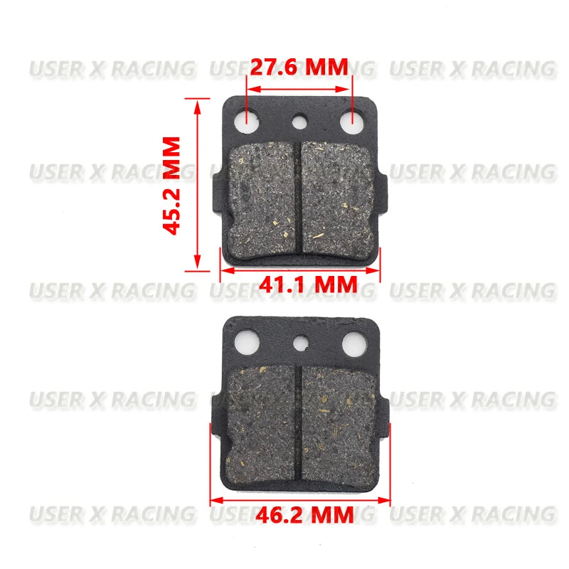 USER-X Universal Motorcycle Disc Brake Pad Front Rear Disc Brake Pads Block Shoes Scooter VICTORIA Blade RG125 Honda 145