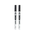 Fine tip permanent Paint Marker Pen DIY Paint Metallic Pen Permanent Gold SILVER Marker Touch Up,School Model Painting